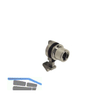 HEKNA Zylinder-Knopfschloss 534 F, Zamak vernickelt poliert