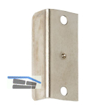 HEKNA Winkelschlie�blech 40x17x12 mm, Stahl vernickelt