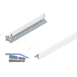 BLUM LEGRABOX pure SET H�he N, BLUMOTION S, 40kg, NL 550, Seidenwei�