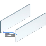 BLUM LEGRABOX free Einschubelement Seite, NL 550 mm, Glas klar