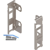 BLUM LEGRABOX Holzr�ckwandhalter H�he M, vernickelt