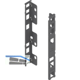 BLUM LEGRABOX Holzr�ckwandhalter H�he C, Oriongrau-matt