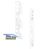 BLUM LEGRABOX Holzr�ckwandhalter H�he C, Seidenwei�-matt