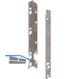 BLUM LEGRABOX Holzr�ckwandhalter H�he F, vernickelt