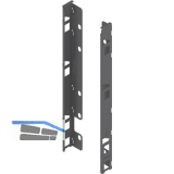 BLUM LEGRABOX Holzr�ckwandhalter H�he F, Oriongrau-matt