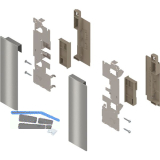 BLUM LEGRABOX Fronthalter Innenauszug mit Einschubelement H�he C, INOX