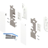 BLUM LEGRABOX Fronthalter Innenauszug mit Einschubelement H�he C, Seidenwei�