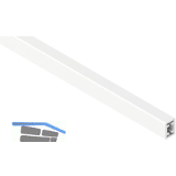 BLUM LEGRABOX Querreling f�r AMBIA-LINE, L�nge 1080 mm, Alu Seidenwei� matt