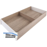 BLUM AMBIA-LINE Schubkastenrahmen breit, NL450mm, B200mm, Bardolino Eiche
