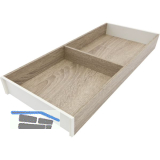 BLUM AMBIA-LINE Schubkastenrahmen breit, NL500mm, B200mm, Bardolino Eiche
