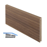 BLUM AMBIA-LINE Querteiler zu Schubkastenrahmen schmal, B100mm, Tennessee Nuss