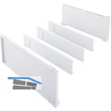 BLUM AMBIA-LINE Flaschenset, B200mm, Kunststoff Seidenwei� matt