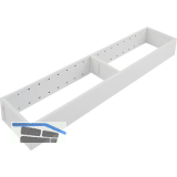 BLUM AMBIA-LINE Schubkastenrahmen schmal, NL450mm, Stahl Seidenwei� matt