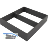 BLUM AMBIA-LINE Schubkastenrahmen ab NL 300 mm Stahl Oriongrau