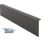 BLUM AMBIA-LINE Holzr�ckwandadapter. H�he M, B242 mm, Stahl Oriongrau