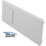 BLUM AMBIA-LINE Querteiler zu Schubkastenrahmen schmal, B100mm, KS Seidenwei�