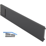 BLUM AMBIA-LINE Querteiler zu Schubkastenrahmen breit, B200mm, KS Oriongrau
