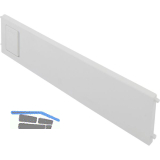 BLUM AMBIA-LINE Querteiler zu Schubkastenrahmen breit, B200mm, KS Seidenwei�