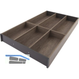 BLUM AMBIA-LINE Besteckeinsatz NL550mm,B300mm, Nebraska Eiche