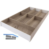 BLUM AMBIA-LINE Besteckeinsatz NL600mm,B300mm, Bardolino Eiche