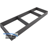 BLUM AMBIA-LINE Schubkastenrahmen breit, NL650mm, Stahl Oriongrau matt