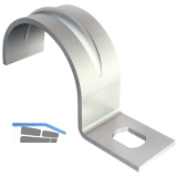 Befestigungsschelle 604 Leicht, Stahl verzinkt f�r Kabel � 5 mm