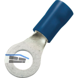 Ringkabelschuh M5 Querschnitt 1 - 2,5 mm� isoliert blau