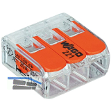 WAGO 221 3x4Qmm Verbindungsklemme mit Bet�tigungshebel