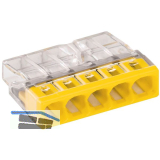 WAGO 2273 5-Leiter-Verbindungsklemme 0,5-2,5mm�