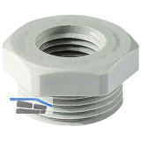 Reduktion M40x1,5/M32x1,5 RAL 7035 lichtgrau, SW46
