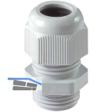 Kabelverschraubung PG29 RAL 7035 lichtgrau, SW42/42