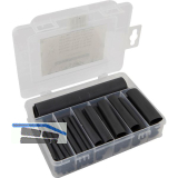 Sortimentsbox Schrumpfschlauch mit Kleber schwarz