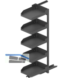 PEKA Pleno Maxi Standard Set 450-1600 links Anthrazit