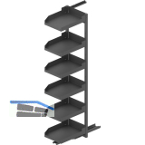 PEKA Pleno Maxi Standard Set 450-1900 links Anthrazit