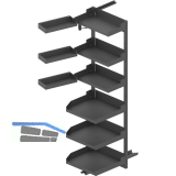 PEKA Pleno Maxi Plus Set 600-1900 links Anthrazit