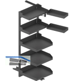 PEKA Pleno Maxi Plus Set 600-1600 rechts Anthrazit