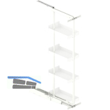 PEKA Hochschrank Standard Set KB 300 mm 1200 - 1600 mm Wei�