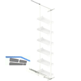 PEKA Hochschrank Standard Set KB 300 mm 1805 - 2205 mm Wei�