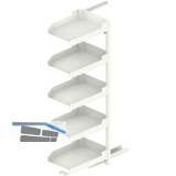 PEKA Pleno Maxi Standard Set 450-1600 links Wei�