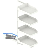 PEKA Pleno Maxi Standard Set 450-1300 rechts Wei�