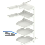 PEKA Pleno Maxi Plus Set 600-1600 links Wei�