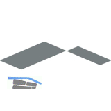 PEKA Antirutschmatten Silikon 600 Pleno Maxi Plus Walnussgrau