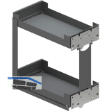 PEKA Unterschrankauszug Pinello Cargo 300 Anthrazit