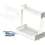 PEKA Unterschrankauszug Pinello Board 300 rechts Wei�