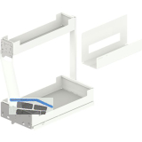 PEKA Unterschrankauszug Pinello Board 300 links Wei�