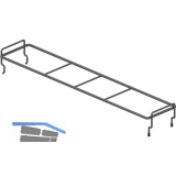 PEKA Flaschentrenngitter 200 Pinello Anthrazit