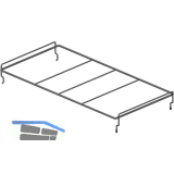 PEKA Flaschentrenngitter 300 Pinello Anthrazit
