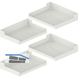 PEKA Einh�ngetablar-Set Liro 400 Magic Corner Standard Wei�