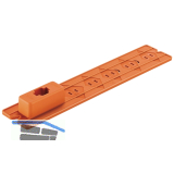 BLUM CABLOXX Positionslehre TANDEMBOX, Kunststoff orange
