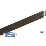 PEKA Relingeinsatz-Set Liro 450-1900 Pleno Maxi Standard Eiche gebeizt